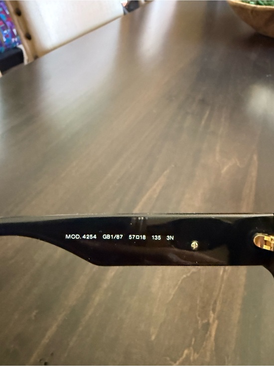 Vintage Versace Black Round Oversized Women\'s Sunglasses